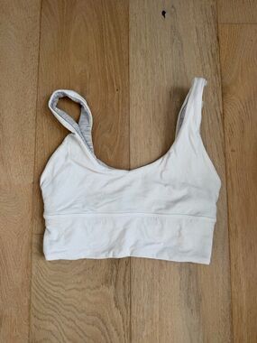 Lululemon White Align Sports Bra